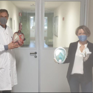 A Vercelli le maschere da snorkeling diventano respiratori durante l'emergenza Covid. Ecco come