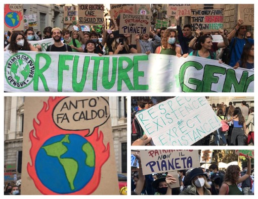 Fridays for Future, sciopero per il clima a Milano: alla manifestazione presente anche la delegazione di Genova (FOTO e VIDEO)