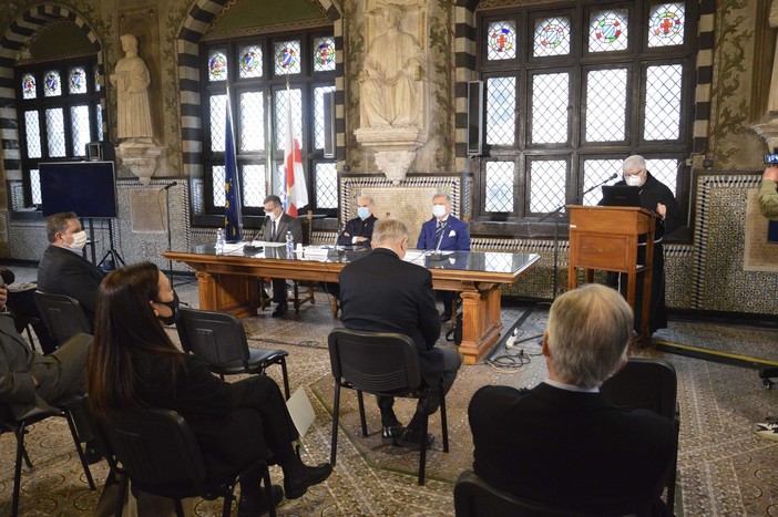 Nuovo Galliera, sempre più vicina la prima pietra del cantiere: la presentazione a Palazzo San Giorgio (VIDEO e FOTO)