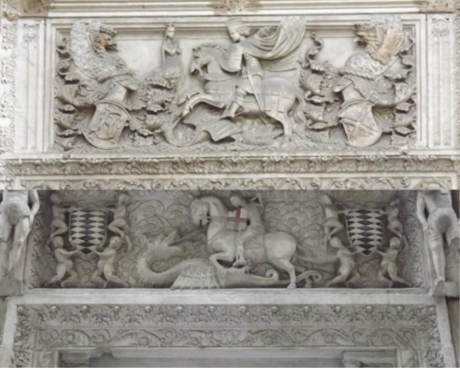 Meraviglie e leggende di Genova - Perché sui portali si trova San Giorgio che sconfigge il drago? Meraviglie e leggende di Genova - Perché sui portali si trova San Giorgio che sconfigge il drago?