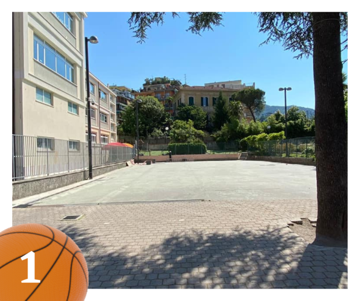 Rapallo: nuovi campi da basket nel Parco De Martino Rapallo: nuovi campi da basket nel Parco De Martino