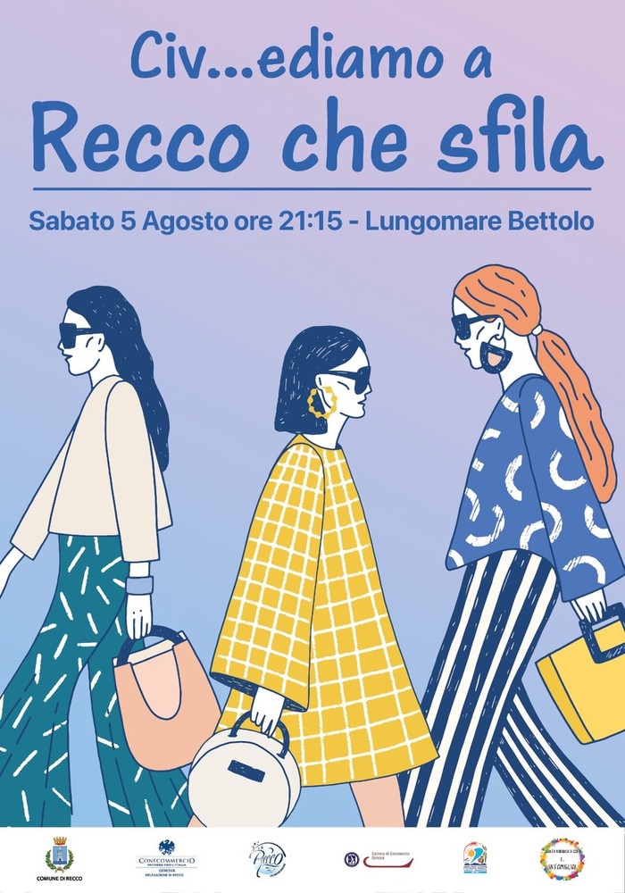 "Civ...ediamo a Recco che sfila", 15 attività commerciali e artigianali portano in passerella stile e creatività