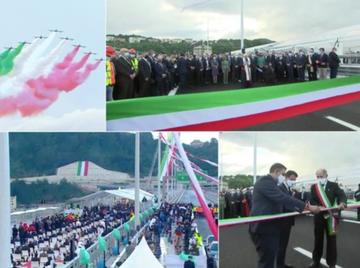 Il nuovo Ponte compie un anno: il 3 agosto 2020 riapriva il viadotto costruito sulle macerie del Morandi Il nuovo Ponte compie un anno: il 3 agosto 2020 riapriva il viadotto costruito sulle macerie del Morandi