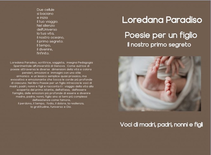 Le emozioni di divenire madri, padri e figli in "Poesie per un figlio. Il nostro primo segreto" di Loredana Paradiso