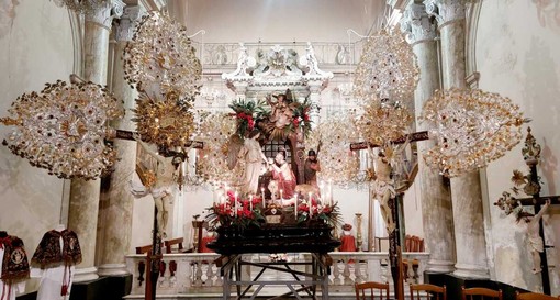 La cassa processionale di Sant’Erasmo compie duecento anni La cassa processionale di Sant’Erasmo compie duecento anni