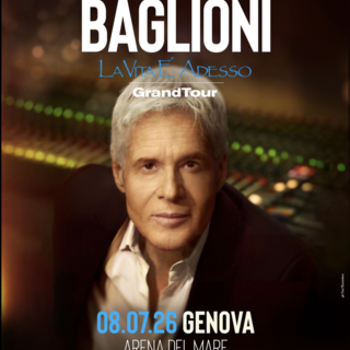 Claudio Baglioni porta a Genova il Grand Tour “La vita è adesso”