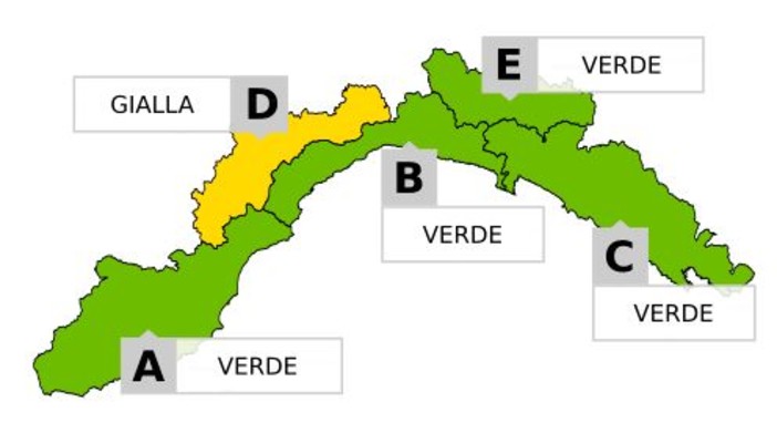 Meteo: attenzione ai temporali del pomeriggio sul ponente genovese Meteo: attenzione ai temporali del pomeriggio sul ponente genovese
