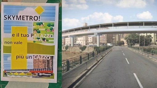 Skymetro in Valbisagno, la tagliente ironia dei residenti: "Il tuo palazzo? Non vale più un c..." Skymetro in Valbisagno, la tagliente ironia dei residenti: "Il tuo palazzo? Non vale più un c..."