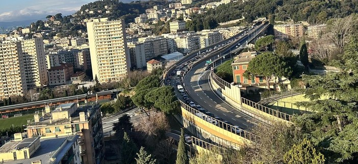 Foto Facebook viabilità Genova Foto Facebook viabilità Genova
