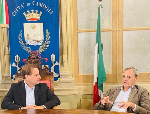 L'assessore Scajola incontra l'amministrazione comunale di Camogli: "Aperto percorso per progetti condivisi"