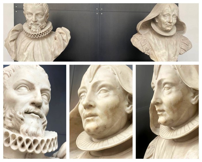 I Volti ritrovati: la donazione al Comune di Genova dei Busti Gentile di Daniele Solaro (FOTO)