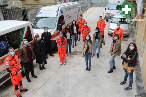 Successo dell'asta benefica #ArtistiPerGenova2020: la Croce Bianca genovese ringrazia [FOTO]