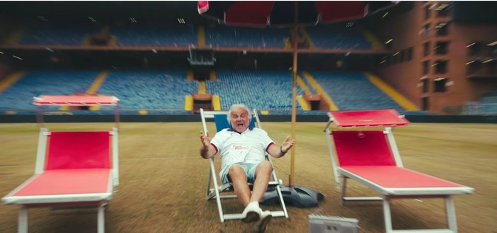 Genoa, la nuova campagna abbonamenti è da libidine: il testimonial d'eccezione di "Meravigliosa" è Jerry Calà