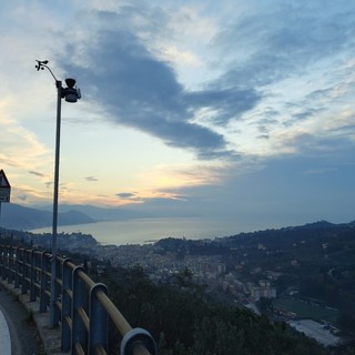 Santa Margherita Ligure, centralina meteo a San Lorenzo della Costa