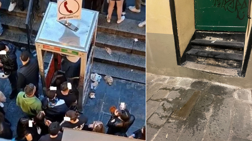 Il centro storico, la cabina-orinatoio e l’inciviltà che tiene in scacco un quartiere