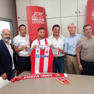 Calcio. Cuneo 1905 Olmo, presentato Edoardo Delpiano: "Piazza molto ambita, contento di essere arrivato qui" (VIDEO)