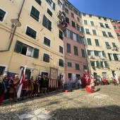 In Campo Pisano la rievocazione della Battaglia della Meloria, sindaco Bucci: “Genova e Pisa hanno segnato la storia del Mediterraneo. Non dobbiamo disconoscere il passato” In Campo Pisano la rievocazione della Battaglia della Meloria, sindaco Bucci: “Genova e Pisa hanno segnato la storia del Mediterraneo. Non dobbiamo disconoscere il passato”