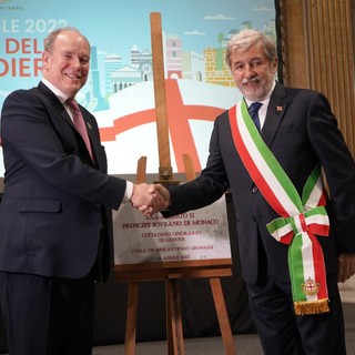 Festa della Bandiera: conferita la cittadinanza onoraria al Principe Alberto II di Monaco (Foto e Video)