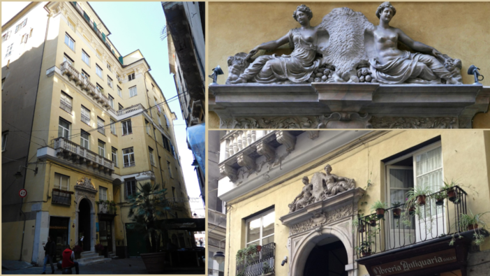 Alla scoperta dei Rolli - L’invocazione alla pace all’ingresso di Palazzo De Marini-Croce