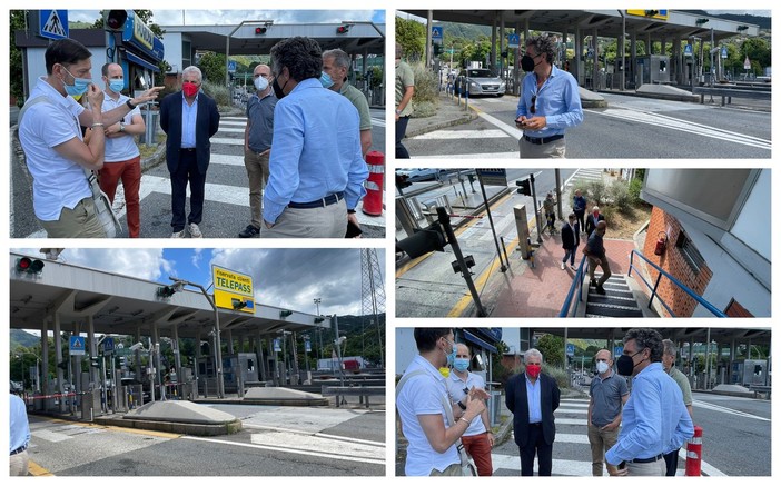 Rapallo: al via il restyling del casello autostradale (FOTO)