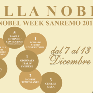L’ Università degli Studi di Genova tra i protagonisti della Nobel Week: a Sanremo dal 7 al 13 dicembre una settimana internazionale dedicata ai Premi Nobel
