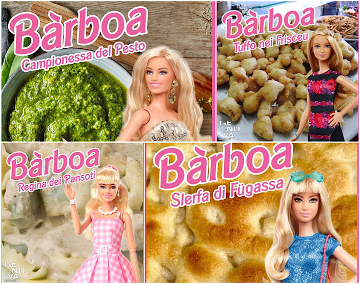 Anche a Genova è Barbie mania, ecco la versione genovese di GenovaMoreThanThis Anche a Genova è Barbie mania, ecco la versione genovese di GenovaMoreThanThis