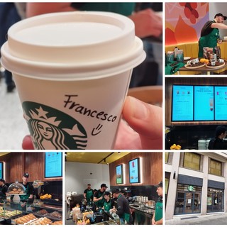 Starbucks, tutto è pronto: domani apre al pubblico lo store di Genova (foto e video)