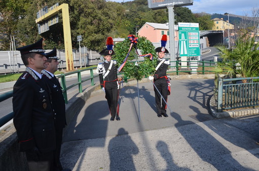 Genova, commemorato l'anniversario dell'uccisione del brigadiere dei carabinieri Ruggero Volpi Genova, commemorato l'anniversario dell'uccisione del brigadiere dei carabinieri Ruggero Volpi