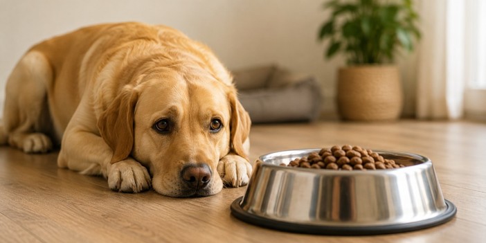 Cane che non mangia: perché rifiuta il cibo, cosa fare e quando preoccuparsi Cane che non mangia: perché rifiuta il cibo, cosa fare e quando preoccuparsi