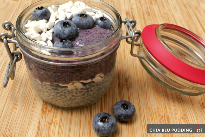 MercoledìVeg di Ortofruit: oggi prepariamo il chia blu pudding MercoledìVeg di Ortofruit: oggi prepariamo il chia blu pudding
