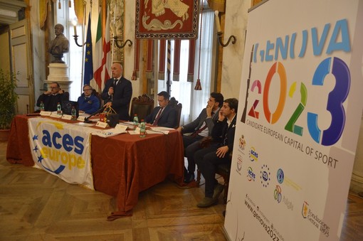 Genova Capitale Europea dello Sport 2023, la candidatura presentata ufficialmente (VIDEO e FOTO) Genova Capitale Europea dello Sport 2023, la candidatura presentata ufficialmente (VIDEO e FOTO)