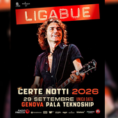 Musica - Ligabue torna a Genova con ‘La notte di Certe Notti’