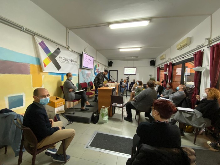 La sede dell'Arcigay Genova