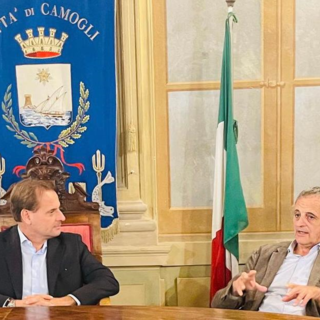 L'assessore Scajola incontra l'amministrazione comunale di Camogli: "Aperto percorso per progetti condivisi"