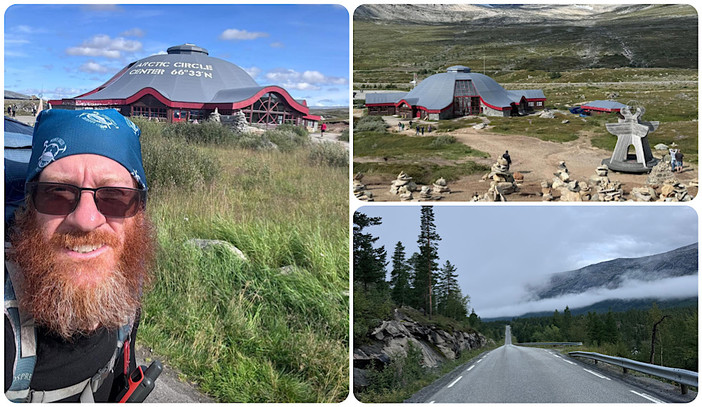 Quasi compiuta la straordinaria impresa di Massimo Pedersoli: "Tra mille chilometri arriverò a Capo Nord, dopo sette mesi di cammino" (Foto e video) Quasi compiuta la straordinaria impresa di Massimo Pedersoli: "Tra mille chilometri arriverò a Capo Nord, dopo sette mesi di cammino" (Foto e video)