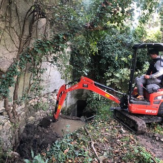 Chiavari: effettuata la pulizia della vasca di decantazione e del canale di viale San Pio X