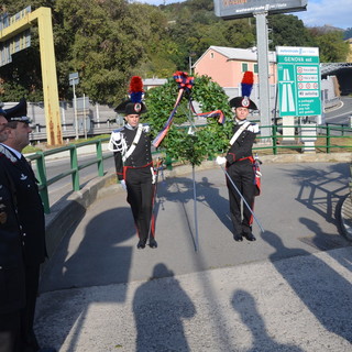 Genova, commemorato l'anniversario dell'uccisione del brigadiere dei carabinieri Ruggero Volpi