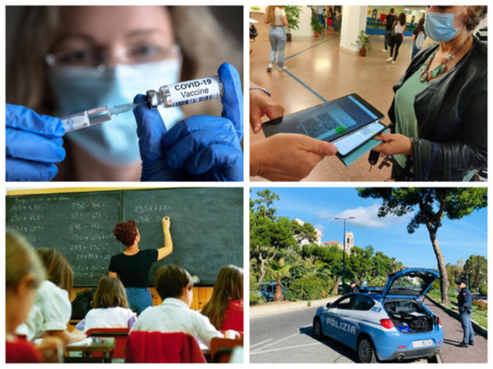 Da oggi scatta l'obbligo vaccinale per le forze dell'ordine e il mondo della scuola: in Liguria a rischio sospensione 2.400 tra docenti e personale Ata Da oggi scatta l'obbligo vaccinale per le forze dell'ordine e il mondo della scuola: in Liguria a rischio sospensione 2.400 tra docenti e personale Ata