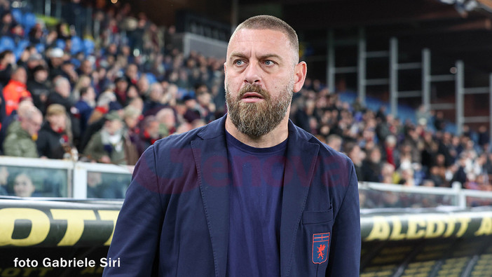 Grifo a secco con l'Udinese, De Rossi: "Gol mancato per centimetri, ma ho visto un ottimo Genoa" Grifo a secco con l'Udinese, De Rossi: "Gol mancato per centimetri, ma ho visto un ottimo Genoa"