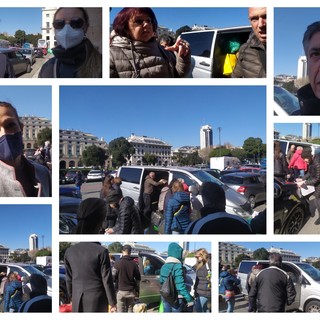 Ucraina, dal passaparola sui social, da Genova il primo viaggio per portare gli aiuti: &quot;Alimenti, medicine, ma anche equipaggiamento militare&quot; (Foto e Video)