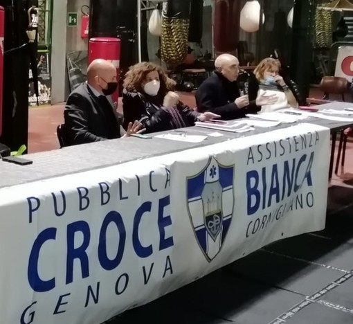 Davide Falteri è il nuovo presidente della Croce Bianca di Cornigliano