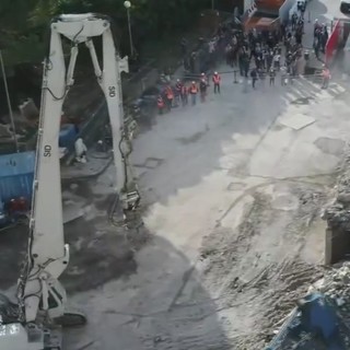 Demolizione della Diga di Begato, domenica chiuso il tratto tra via Cechov e via Sbarbaro