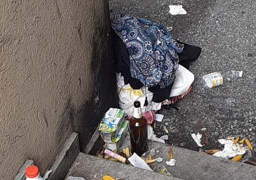 Degrado in salita della Provvidenza