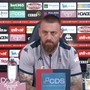 Genoa, un De Rossi carico per la Coppa Italia: “Ogni partita l'andremo ad affrontare per provare a vincerla. Mercato? Non è la PlayStation...” Genoa, un De Rossi carico per la Coppa Italia: “Ogni partita l'andremo ad affrontare per provare a vincerla. Mercato? Non è la PlayStation...”