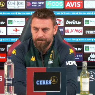 Arriva l'Inter, De Rossi vuole consapevolezza dal suo Genoa: “Loro fortissimi, noi in campo pensando che perdere è un problema”