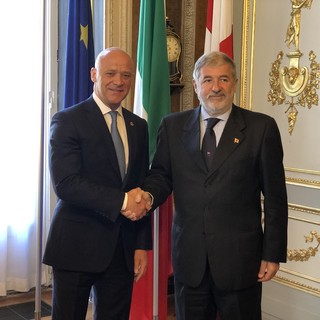 Visita a Palazzo Tursi di una delegazione di Odessa