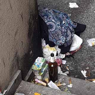 Degrado in salita della Provvidenza