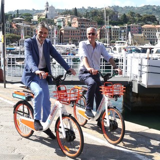 Nella foto il Sindaco di Santa Margherita Ligure Paolo Donadoni e l'Amministratore Unico della Progetto Santa Magherita Alberto Cappato