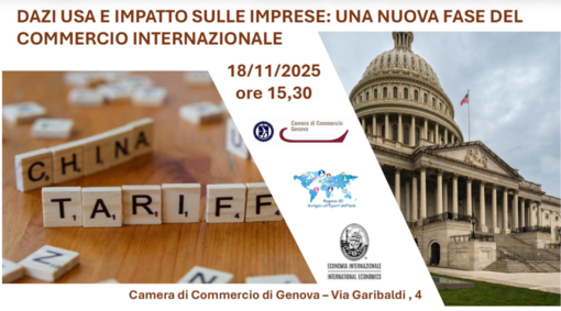 “Dazi USA: regole, sfide e opportunità”, il 18 novembre la presentazione del libro scritto dagli avvocati Sara Armella e Stefano Comisi “Dazi USA: regole, sfide e opportunità”, il 18 novembre la presentazione del libro scritto dagli avvocati Sara Armella e Stefano Comisi