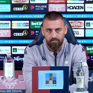 Genoa, testa a Lecce. De Rossi avverte: “Uno scontro diretto. Abbiamo rimesso a posto le cose, guai sentirci sazi” Genoa, testa a Lecce. De Rossi avverte: “Uno scontro diretto. Abbiamo rimesso a posto le cose, guai sentirci sazi”